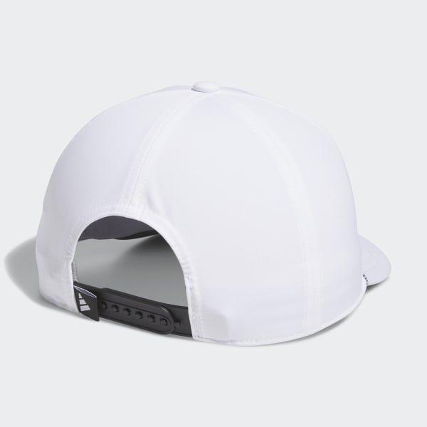 White Five-Panel Golf Hat