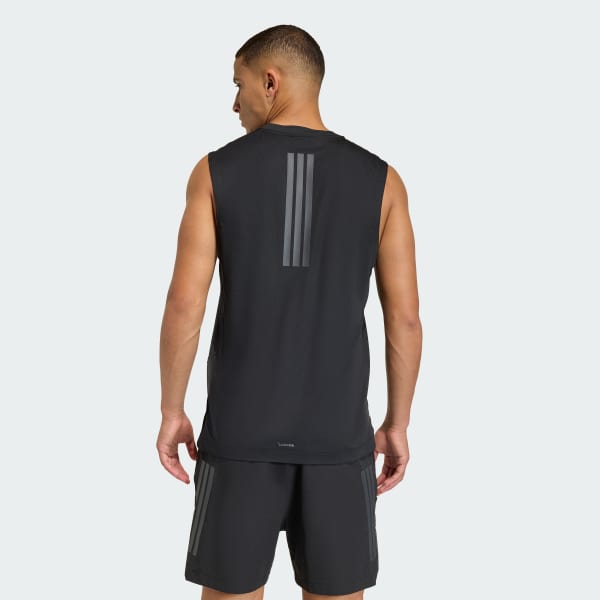 Zwart D4T PrimeLift 3 STRIPES TANKTOP