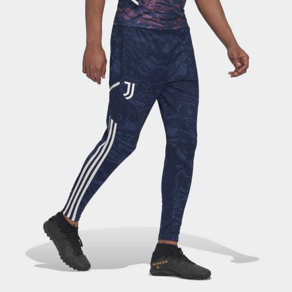 Bleu Pantalon d'entraînement Juventus Condivo 22 QB480
