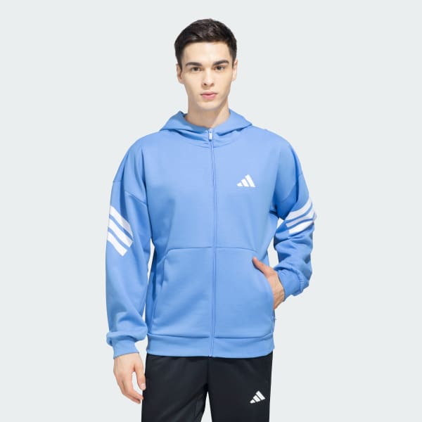 Zip Hoodie Adidas Sweatshirt Mens Sale Adidas Future Icons Stripes