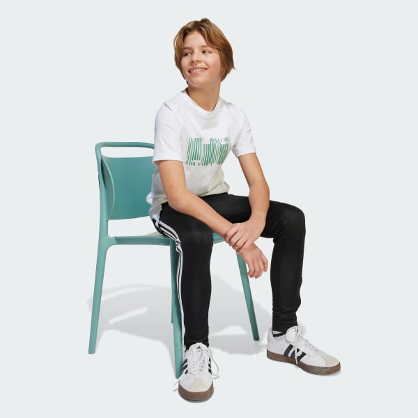 White Emerging Harmony Graphic Tee Kids