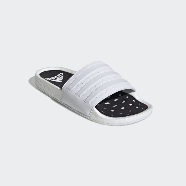 adidas Adilette Boost Slides - White 