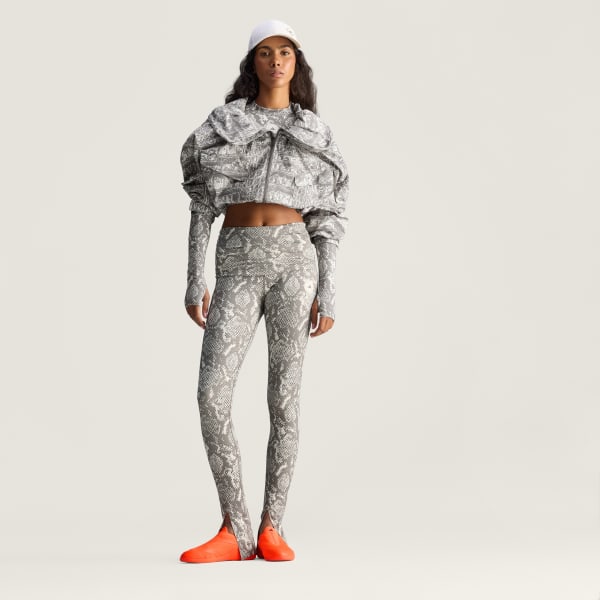 ベージュ adidas by Stella McCartneyアイテムジャケット プリント