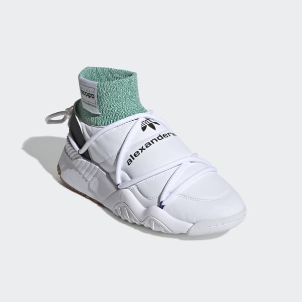 white adidas slip on trainers
