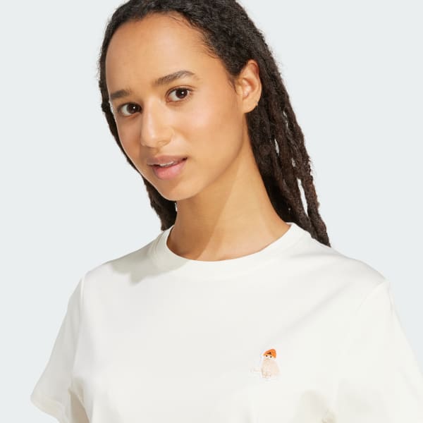adidas Cat Patch Graphic Tee White adidas Singapore