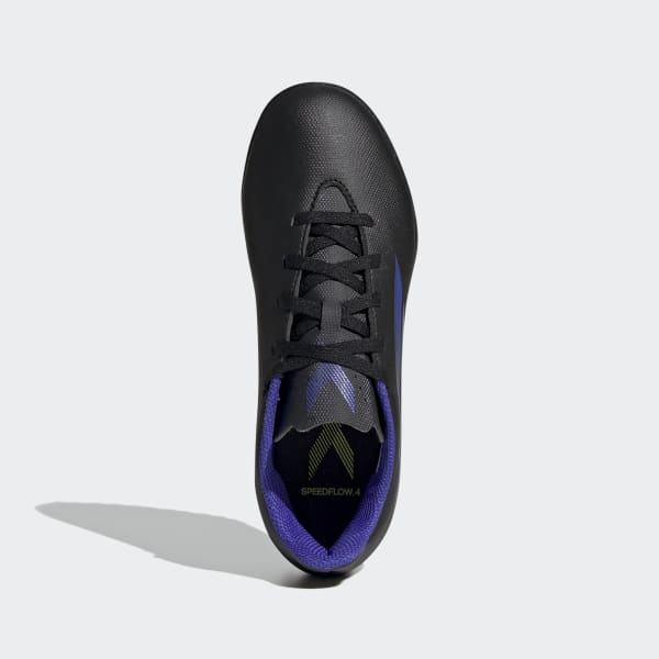 Black X Speedflow.4 Turf Boots