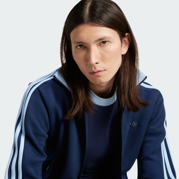 M極美品adidas プレミアム トラックトップ トラックジャケットJC6354 アディダス プレミアム トラックトップ - ブルー | アディダス
