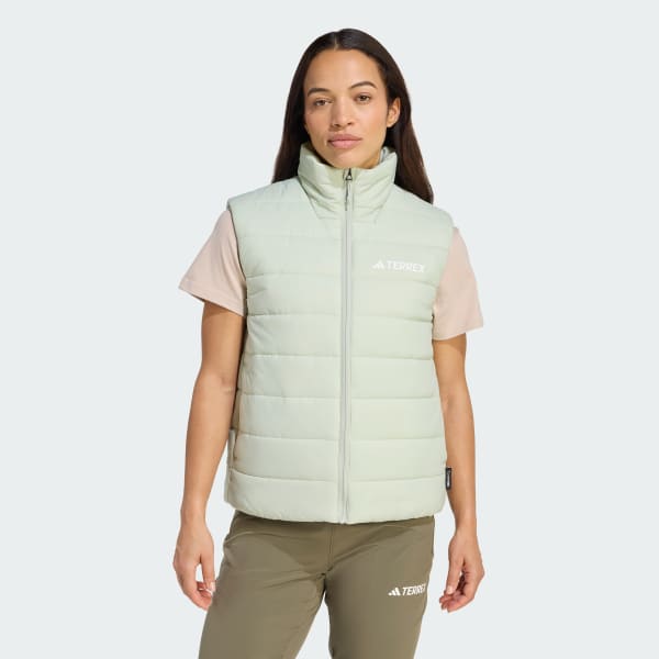 Green Terrex Multi Essentials CLIMAWARM Padded Vest