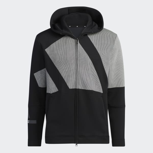Black Big Badge of Sport Full-Zip Hoodie