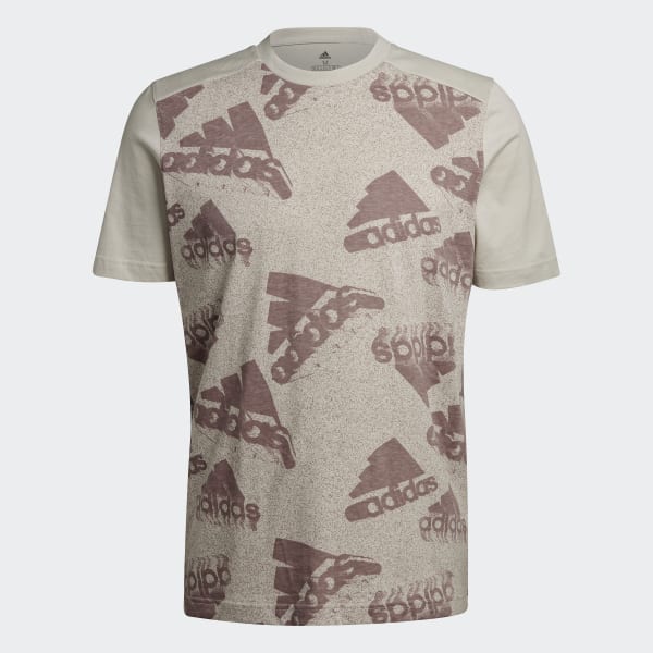 Beige Polera Essentials BrandLove Logo TF455