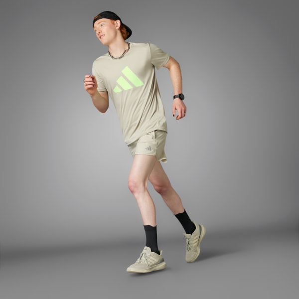 Μπεζ Run It Shorts