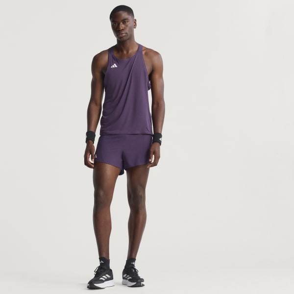 Roxo Colete de Corrida Adizero Essentials