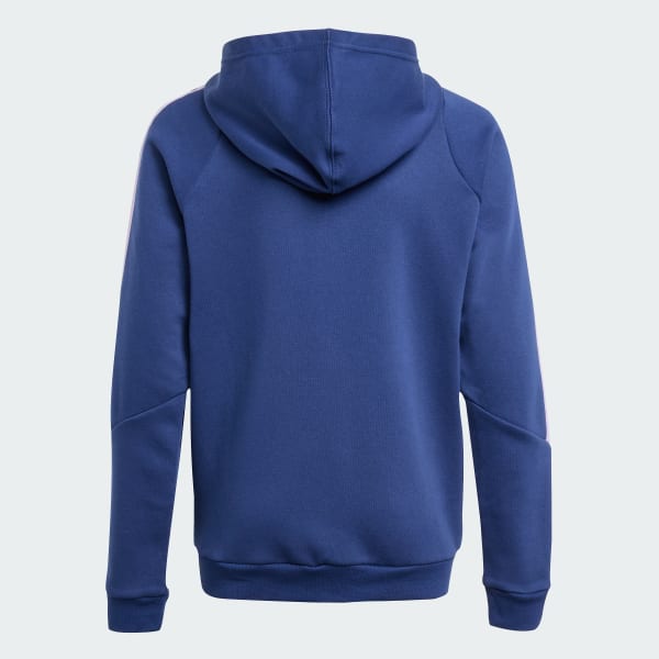 Blu Felpa con cappuccio Francia Bambini