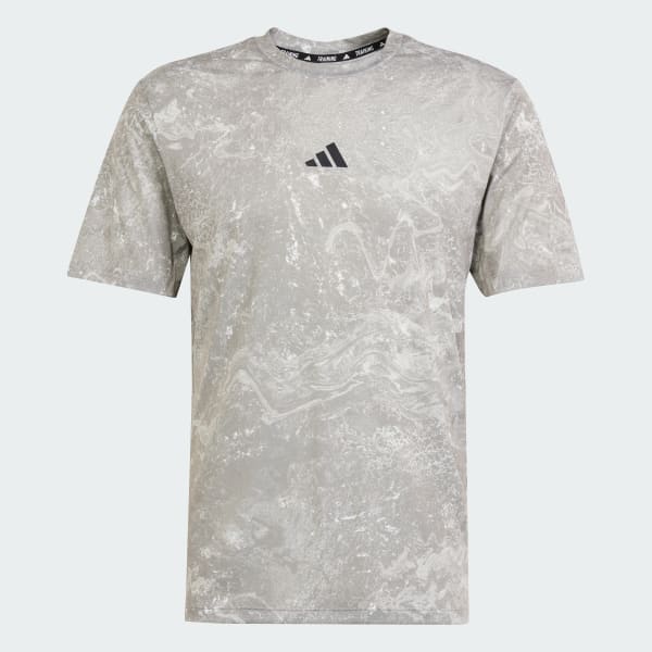 adidas Power Workout Tee Green Men s Training adidas US