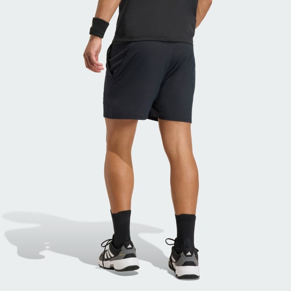Black TENNIS ERGO 5 INCH SHORTS

