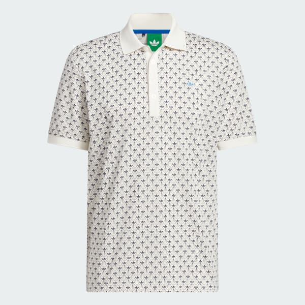 Blanco Playera Polo Originals All Over Trifolio