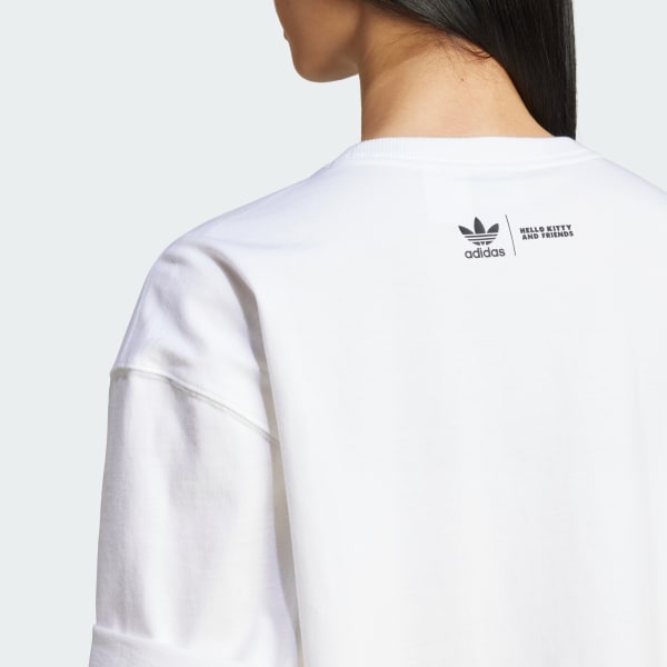 【adidas】クロミちゃん◇HELLO KITTY KUROMI Tシャツ アディダス アディダス オリジナルス × ハローキティ クロミ