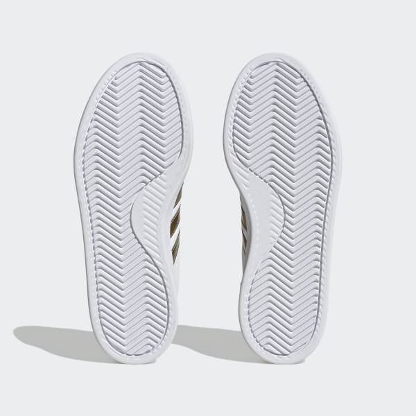 White Grand Court Cloudfoam Lifestyle Court Comfort Shoes