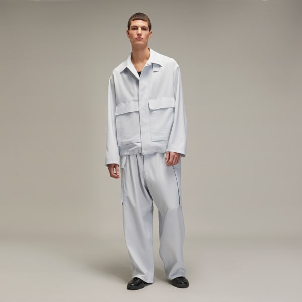 Gris Chamarra de uniforme de coach Y-3