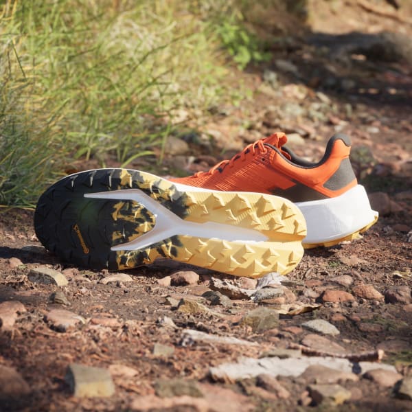 Orange Terrex Soulstride Ultra Trail Running Shoes
