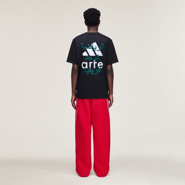 สีดำ เสื้อยืด adidas x Arte Antwerp