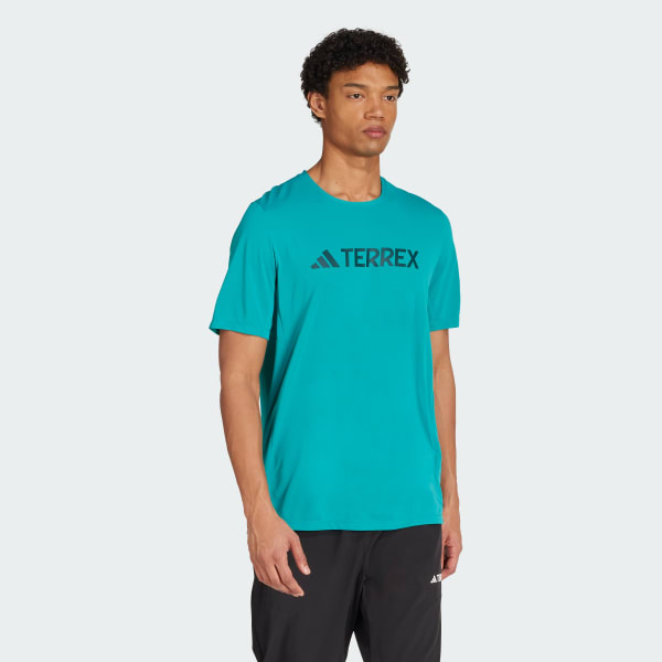 Verde remera técnica Terrex Multi Climacool con Logo
