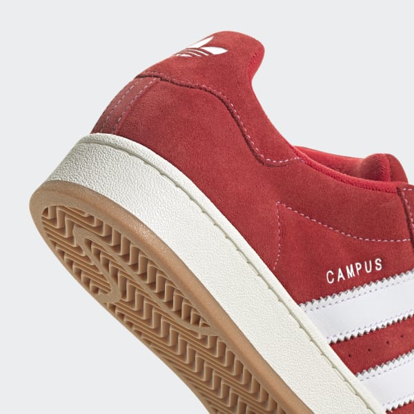 Red adidas top campus womens