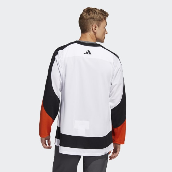 adidas Flyers Authentic Reverse Retro Wordmark Jersey - White, Men's Hockey