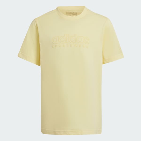 Yellow ALL SZN Graphics Tee Kids
