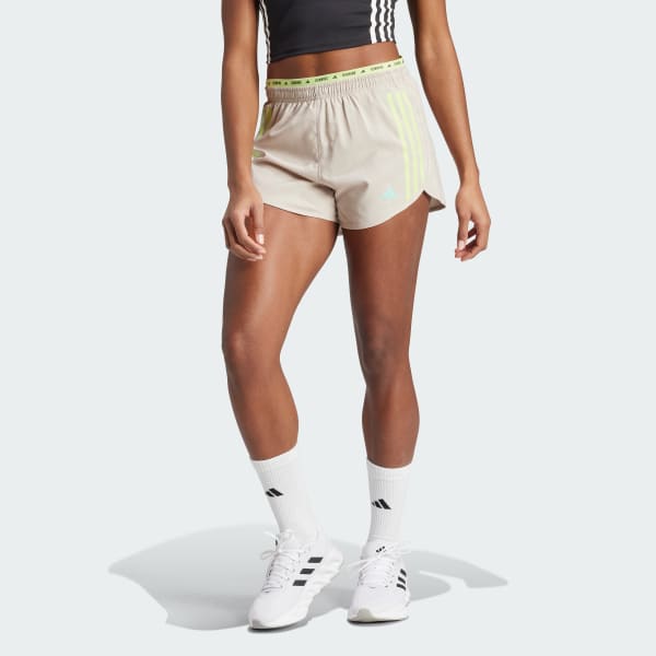 Beige Short 3 bandes Own The Run