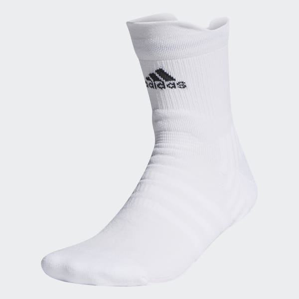White Tennis Cushioned Quarter Socks DD943