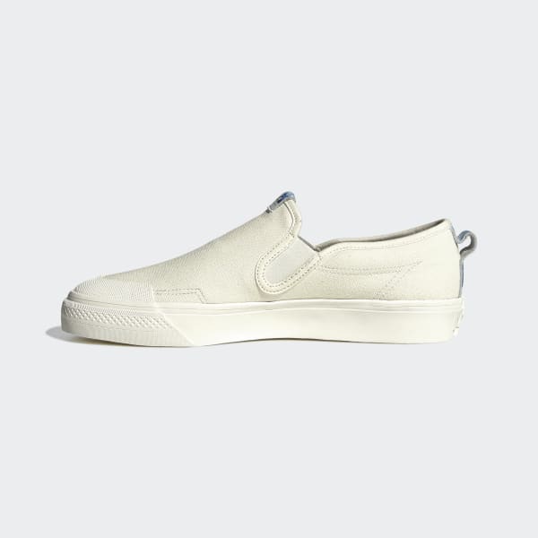 adidas Nizza Slip-On Shoes - White | adidas UK