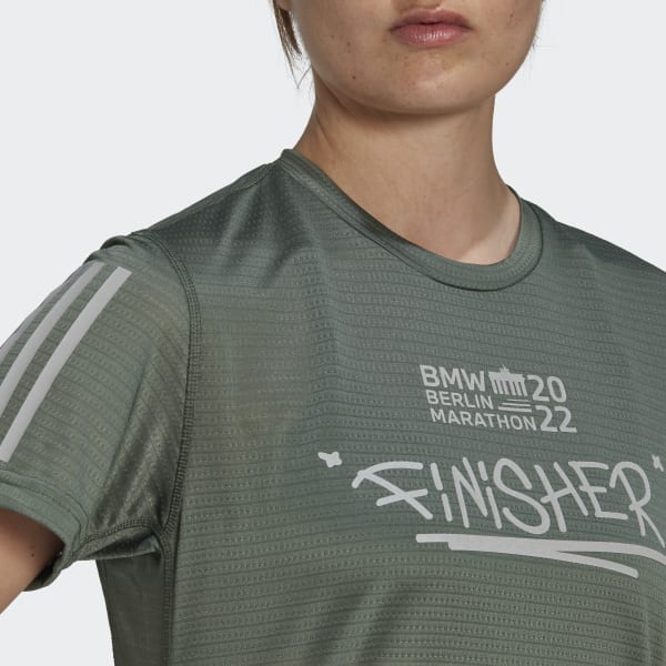 Vert T-shirt Berlin Marathon 2022 EBT36