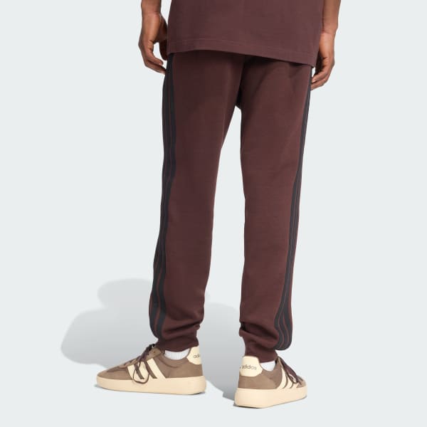 Marron Pantalon molleton 3 bandes Essentials