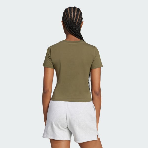 Verde Polo Corto Camo Graphic