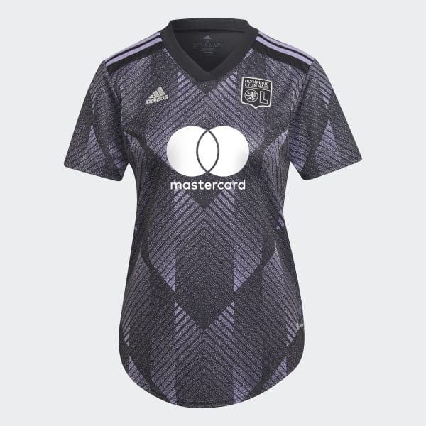 Sort Olympique Lyonnais 22/23 tredjetrøje