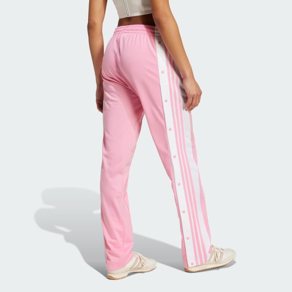 Hot pink adidas track pants discount