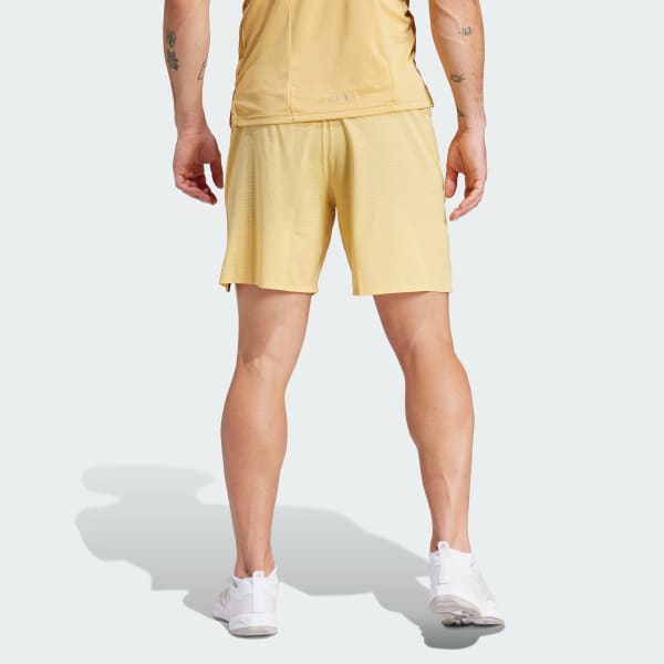 Beige Designed for Training HIIT Workout HEAT.RDY Shorts