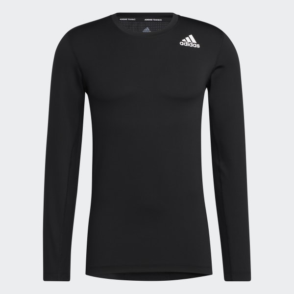 cierna Tričko Techfit Compression Long Sleeve 47889