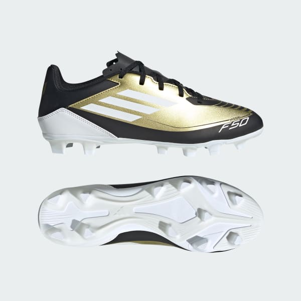 adidas Botines F50 Club Messi Multiterreno Dorado adidas Argentina