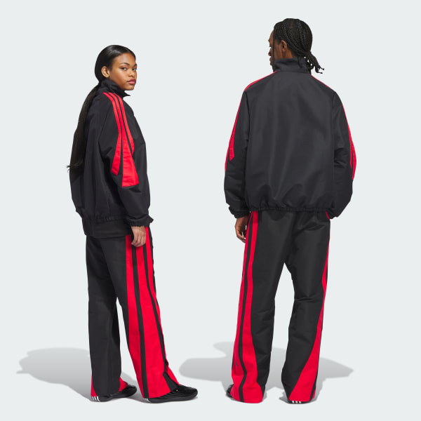 Siyah ADIDAS BASKETBALL DOKUMA EŞOFMAN ALTI