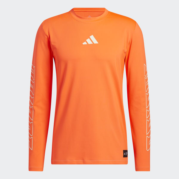 Czerwony FB Hype Long Sleeve Tee JLT60