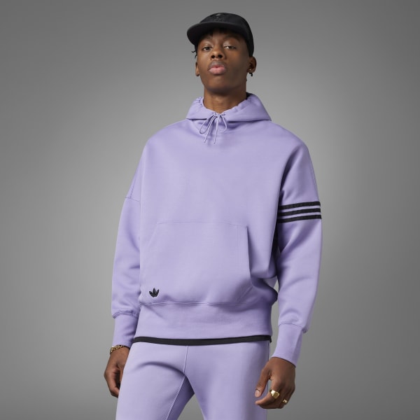 adidas Adicolor Neuclassics | US - Men\'s Lifestyle Purple Hoodie adidas 