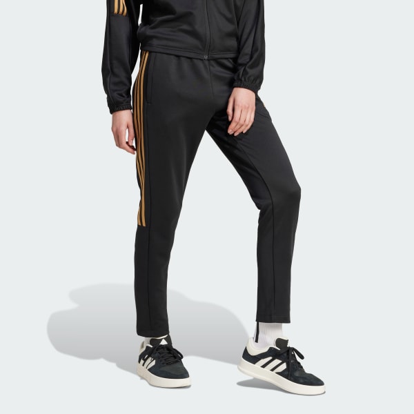 Black Tiro Cut 3-Stripes Track Pants