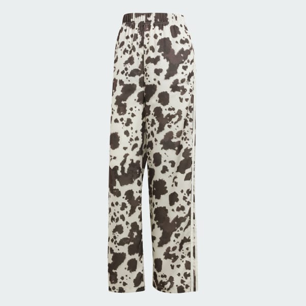 vícebarevná Kalhoty adidas Originals Satin Wide Leg