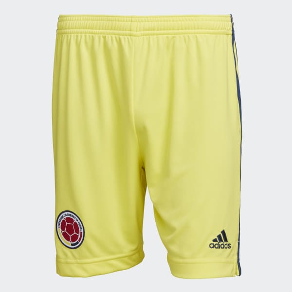 Amarillo Shorts de visitante Selección Colombia