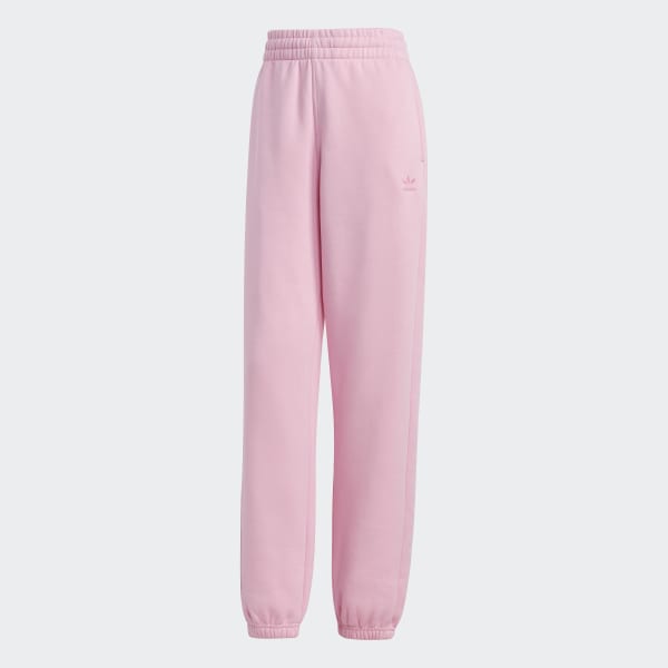 Roze Essentials Fleece Joggingbroek