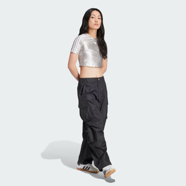 グレー アディカラー チームガイスト ベビー半袖Tシャツ