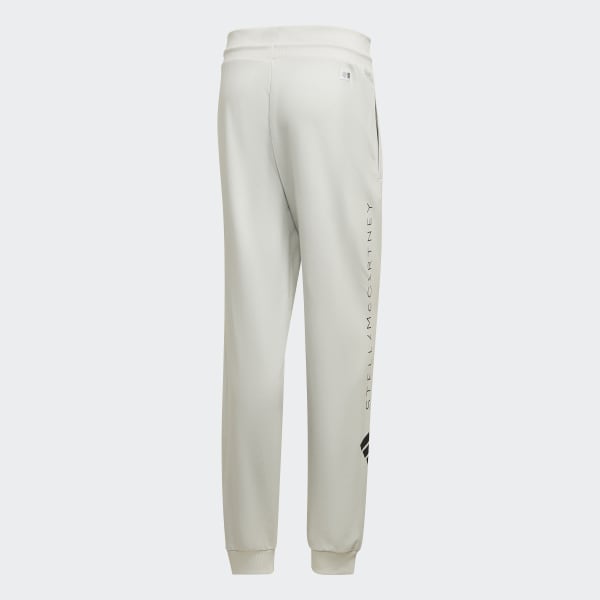 Hvid adidas by Stella McCartney Sportswear Regenerated Cellulose kønsneutral joggingbukser TQ293