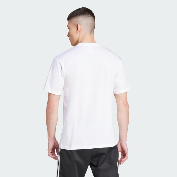 Blanc T-shirt Trèfle flambeau